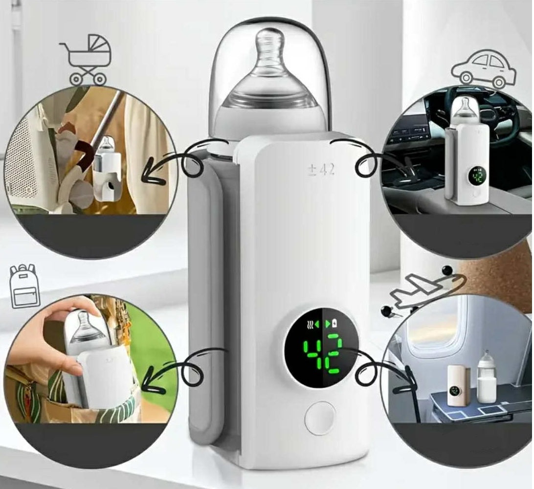 Draagbare Flessenwarmer